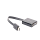 Adaptador HDMI a VGA / Resolución 1080P / Audio 3.5mm / Con Puerto Micro USB para Alimentación / Plug &  Play / No Requiere Controlador / ABS / Flexible y Duradero 