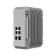 Switch Industrial PoE hasta , Ideal para temperaturas Extremas y protección contra descargas, 4 Puertos Gigabit PoE 802.3 af/at, 2 puertos SFP Administrable Cloud