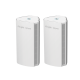(2PACK) Home Router inalámbrico MESH WI-FI 6 2x2 doble banda 1 puerto WAN Gigabit y 2 puertos LAN Gigabit
