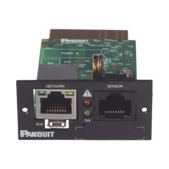 Tarjeta de Red Para Control y Administración Remota, Con Puerto 10/100/1000 BaseT y WiFi, Compatible con UPS de Panduit