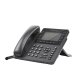 Teléfono IP empresarial de 12 Líneas con 5 teclas de función y conferencia de 4 vías, PoE