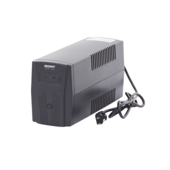 UPS de 600VA/360W / Topología Línea Interactiva / Entrada y Salida 120 Vca / Clavija NEMA 5-15P / 4 Tomas NEMA 5-15R/ Sin Protector RJ11 ni RJ45  