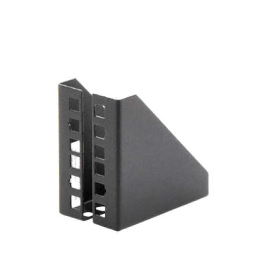 Par de Sujetadores para Instalación de Equipo Rackeable en Placa o Pared (hasta 2U), Puede soportar 10 Kg