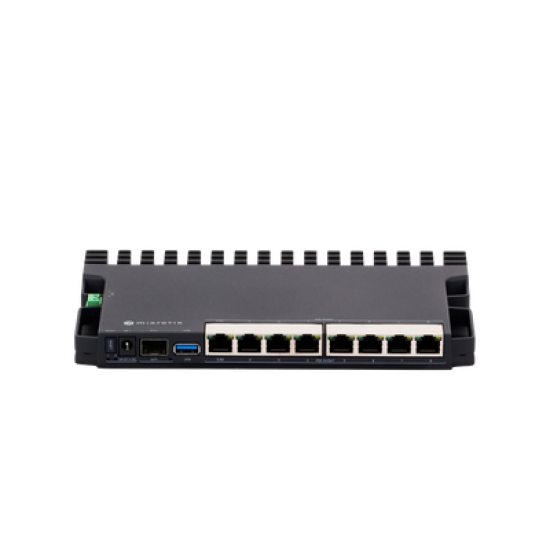 RB5009UPr+S+IN 8 puertos PoE in/out, 1 SFP+, Solo RouterOS v7