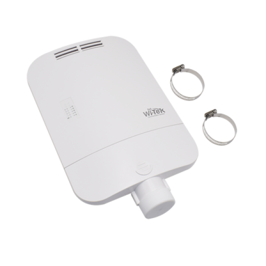 Switch CCTV PoE para exterior / No administrable / Con 4 puertos Gigabit PoE af/at + 1 Puertos Uplink Gigabit + 1 x SFP Gigabit / Presupuesto 65 W / Ideal para Aplicaciones de Videovigilancia
