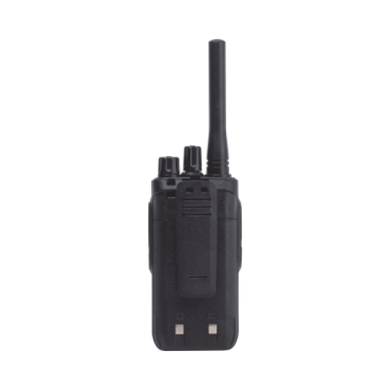 Radio Portátil UHF 400-470 MHz, 16 canales, 2 Watts de potencia. Comunicación Clara en su Negocio