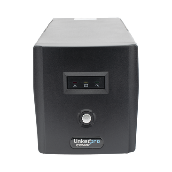 UPS 1000VA/600 W Línea Interactiva 120Vca / 6 tomas 5-15R (4 Respaldadas) / Regulación de Voltaje / Protección RJ45