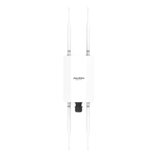 Punto de Acceso Súper WiFi 6 y PTMP para Exterior, Hasta 250 m de Cobertura, Doble Banda Simultanea, 574 Mbps en 2.4 GHz y 1.2 Gbps en 5GHz, 256 Usuarios Concurrentes  por Banda,  Administración en Nube Gratis con INSIGHTS