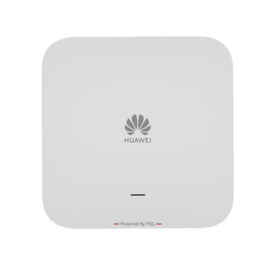 HUAWEI MiniFTTO - Punto de Acceso Óptico Wi-Fi 6 / 2.976 Gbps / 1 puerto 10/100/1000 Mbps PoE + 1  GPON (SC/UPC) PoF / Downstream 2.488 Gbps / Upstream 1.244 Gbps / MIMO 2X2 / Ganancia de Antena 5dBi / Wi-Fi Roaming / Administración Nube