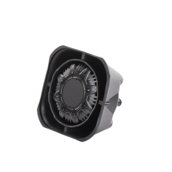 Bocina Compacta de Uso Rudo, 100 Watts de Potencia, Ideal Para Vehículos de Encubierto, Montaje Universal, 11 Ohms de Impedancia