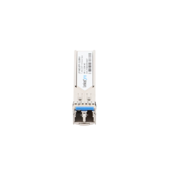 Transceptor Óptico Industrial SFP (Mini-Gbic) / Monomodo 1310 nm / 1.25 Gbps / 1000BASE / Conectores LC/UPC Dúplex / DDM / Hasta 5 km