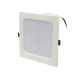 Spot Cuadrado Empotrable / 17.5 x 17.5 cm / Luz Fría / 110 V / 15 W / 1200 lúmenes / 25000 hrs / Ángulo de apertura 120° / IP20