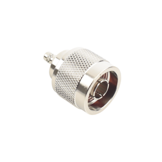 Conector N Macho Inverso de Anillo Plegable para cables RG-58/U, RG-142/U.