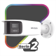 [ PROTECCIÓN ACTIVA ] Bala IP Panorámica 8 Megapixel (4K) / 2 Lentes 4 mm (180°) / Imagen a Color 24/7 (ColorVu) / PoE / WDR 130° / IP67 / ACUSENSE / Luz Estroboscópica y Alarma Audible / 40 mts Luz Blanca / Micro SD