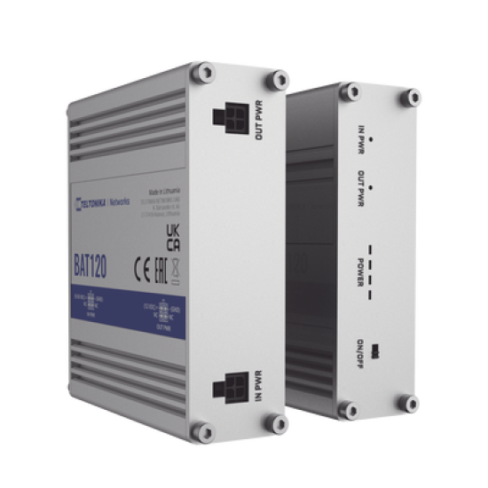 UPS industrial para (RUT2xx, RUT9xx, RUTXxx, TRBxxx) 2300 mAh 17 Wh, 12 volts de salida