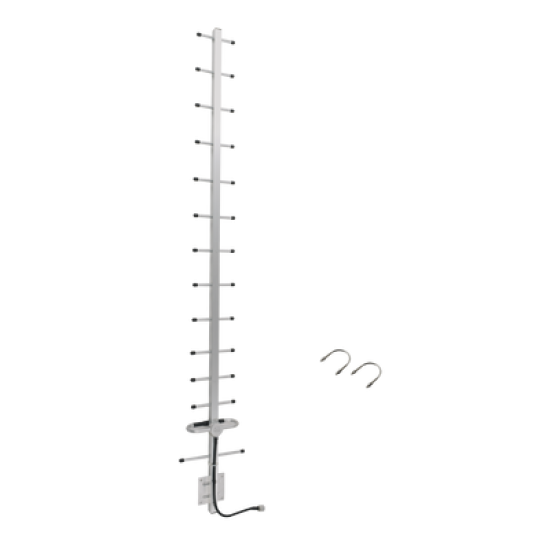 Antena Yagi para 806-960 MHz (Celular 850), 15 dBi.