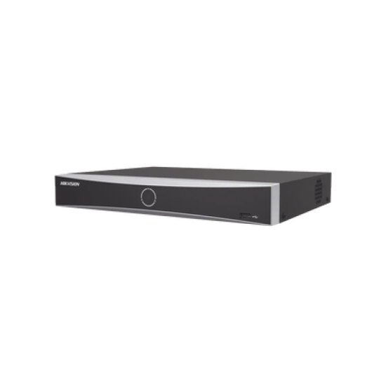NVR 12 Megapíxel (4K) / 8 canales IP / 8 Puertos PoE+ / Reconocimiento Facial / AcuSense (Evita Falsas Alarmas) / 1 Bahías de Disco Duro / HDMI en 4K / 300 Metros PoE Modo Extendido