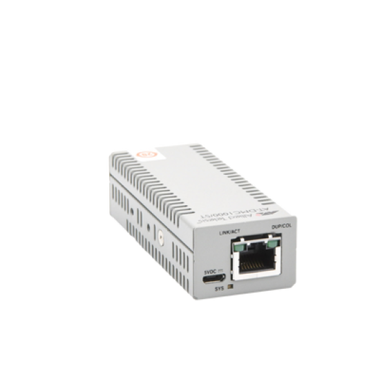 Mini Convertidor de medios de cobre a fibra MultiModo de escritorio 1000TX a 1000SX conector ST