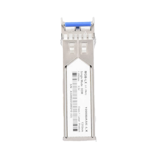 Paquete de 10 Piezas del Modelo (MGB-LX v2) del Transceptor mini-GBIC SFP 1G LC Duplex Para Fibra Monomodo de 20 Km