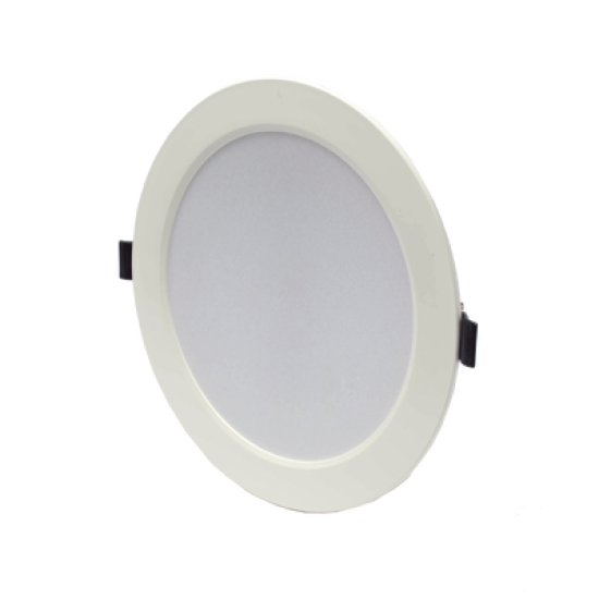 Spot Redondo Empotrable / 17.5 cm / Luz Fría / 110 V / 15 W / 1200 lúmenes / 25000 hrs / Ángulo de apertura 120° / IP20