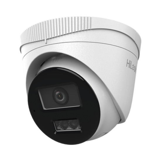 HiLook Series / Turret IP  de 4 Megapixel  / Lente 2.8 mm / 30 mts IR / Micrófono Integrado / Exterior IP67 / PoE / dWDR / H.265+ / ONVIF