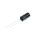 Capacitor Electrolítico en Aluminio, Radial de 220 µFd, 16 Vcc, 105 °C, 6.3 x 11 mm.