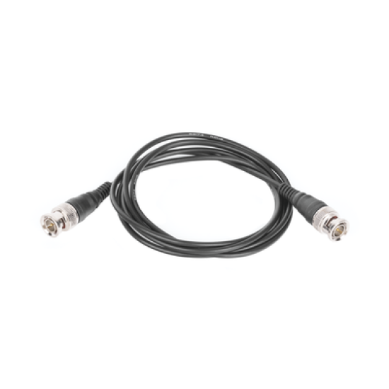 Cable Coaxial Armado con Conector BNC (Video) / Longitud de 1.5 mts / Optimizado para Cámaras 4K / Uso en Interior