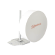 Antena Blindada de alta gama / 3 ft / 10-11 GHz / Ganancia 38 dBi / Conector de guía de onda para radios B11 / Montaje con alineación milimétrica / Tornillería de acero inoxidable 