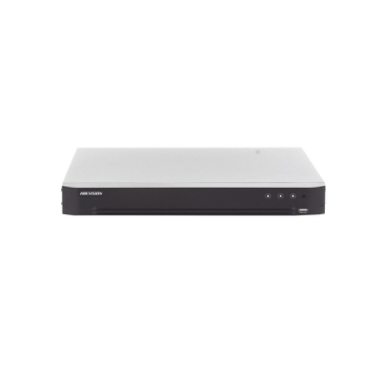 DVR 32 Canales TurboHD + 2 Canales IP / 2 Megapixel (1080p) Lite / Acusense (Evita Falsas Alarmas) / Audio por Coaxitron / H.265+ / Salida de Video en Full HD