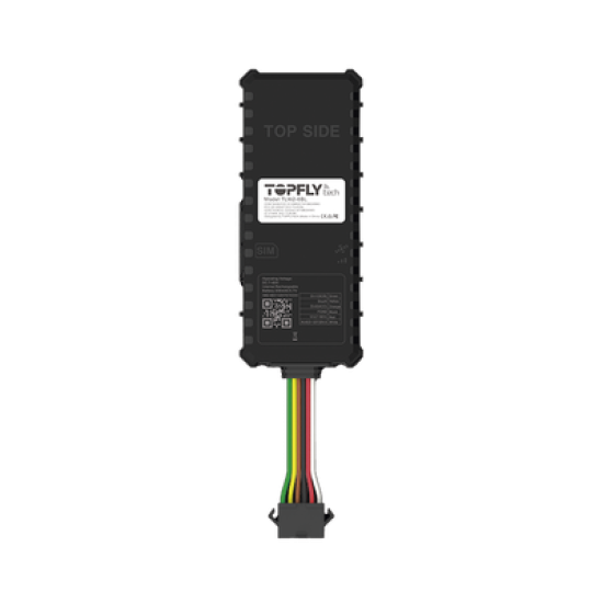 Dispositivo de localización para vehículos / Conectividad 4G LTE y BLE 5.0 / Diferentes tipos de notificaciones / Corte y restablecimiento de energía / Función SOS / (2) DIN / (1) DOUT / (1) AIN