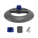 Campana Led Industrial UFO / 100 W / Suspendido-Poste / 85 - 265 Vca / Luz Fría (6500°K).