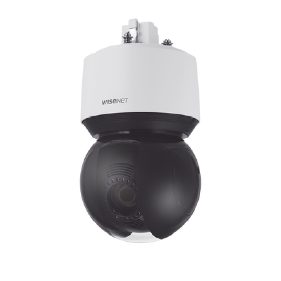 Domo IP PTZ 2MP Antivandálico / 40X Zoom Óptico / IR 200m / WDR 150DB / Auto Tracking / Video Analíticos / H.265 & WiseStream II