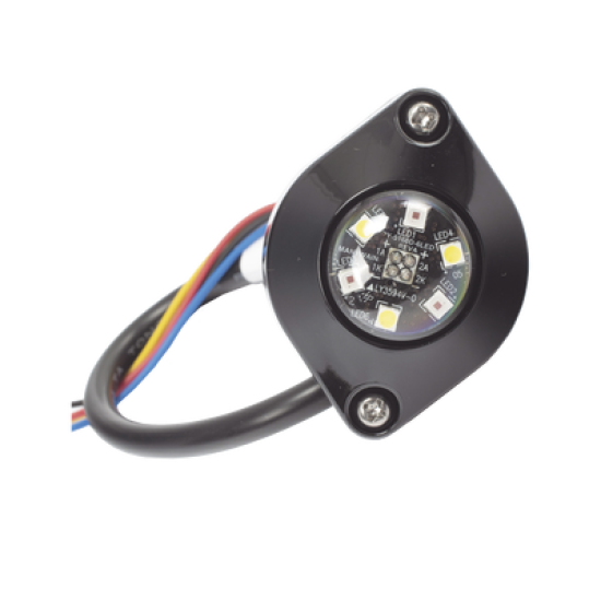 Estrobo Oculto de 6 LED color Claro Serie ED9015