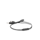 Cable con conector Jack hembra 3.5 mm con 2 salidas de Jack macho
