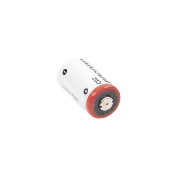 Batería de litio CR2; 3.0 V, 0.850 Ah ( Batería no recargable )