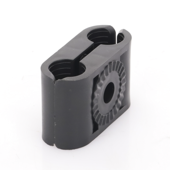 Paquete de 10 Sujetadores Plasticos Para Cable Coaxial de 1/2