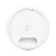 Access Point UniFi U7 Pro Max con 8 streams espaciales, para techo, tribanda (2.4/5/6GHz) / radio dedicado a escaneo espectral, puerto 2.5 GbE / +500 clientes / POE+ No incluido/ Para alta densidad para escenarios exigentes 
