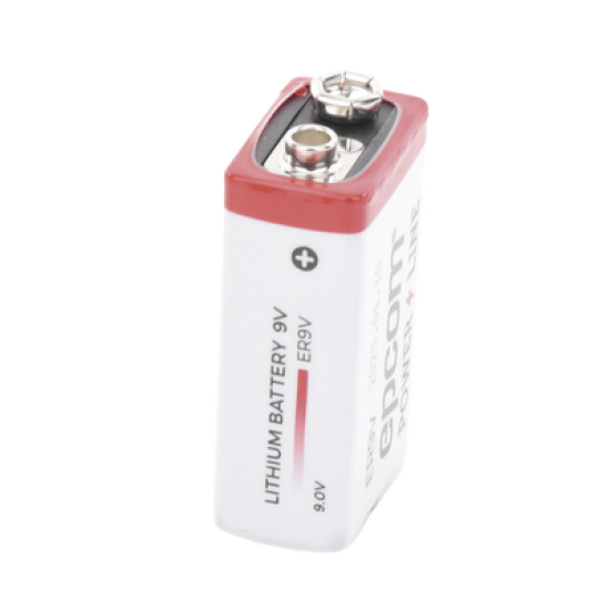 Pila 9V @ 1200 mAh / Alta Capacidad ( No recargable )