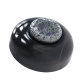 Estrobo Oculto de 12 LED, Brida negra, 12 Vcd, Rojo/Azul, Lente transparente