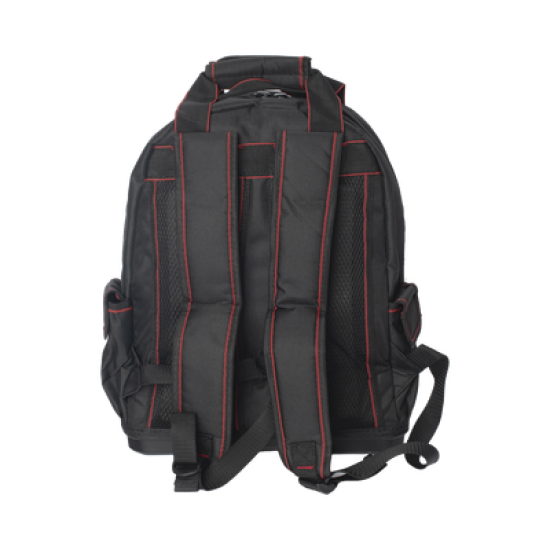 Mochila para Herramienta de 41x17.5x33 cm con 15 bolsillos.