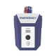 Estación de Alarma de Panico de Emergencia / Cámara 2 Megapixel / Video y Audio / Sirena y Estrobo (Azul y Rojo) / 10 Mts de IR / ISUP 