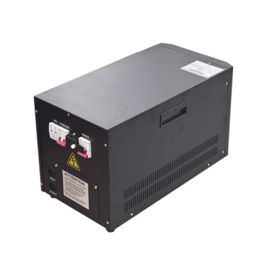 Regulador de Voltaje Industrial Bifásico 2 kVA/2 kW 220 V / Entrada 176-264 V Vca / Salida 215.6-224.4 Vca
