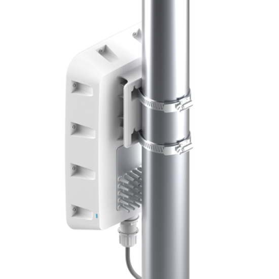 Access Point exterior cnPilot XV2-23T WiFi 6 802.11ax, doble banda, seguridad de acceso WPA3, Políticas de control de aplicaciones, hasta 256 clientes, gestión desde la nube, IP67