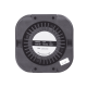 Bocina Compacta de Uso Rudo, 100 Watts de Potencia, Ideal Para Vehículos de Encubierto, Con Soporte Universal, 11 Ohms de Impedancia