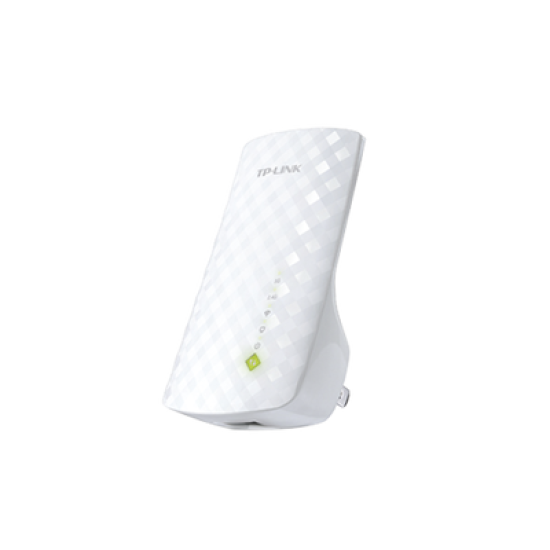 Repetidor / Extensor de Cobertura WiFi AC, 750 Mbps, doble banda 2.4 GHz y 5 GHz, con 1 puerto 10/100 Mbps Repetidor / Extensor de Cobertura WiFi AC, 750 Mbps, doble banda 2.4 GHz y 5 GHz, con 1 puerto 10/100 Mbps
