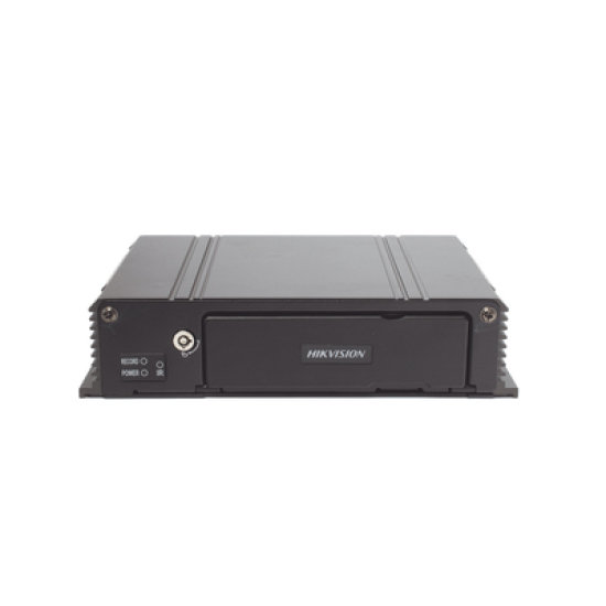 DVR Móvil 1080p (2 Megapixel) / 4 Canales TURBO / Soporta 4G / WiFi / GPS / Sensor G / Soporta 2 Memorias SD / Alarmas I/O / Salida de Video