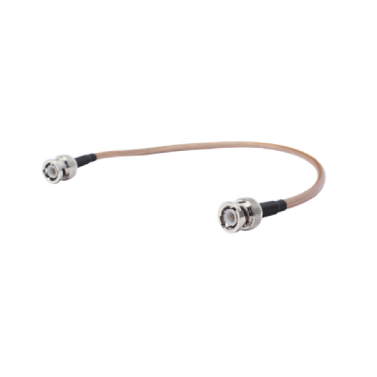 Jumper de 30.5 cm con cable LP142 BNC Macho a BNC Macho.