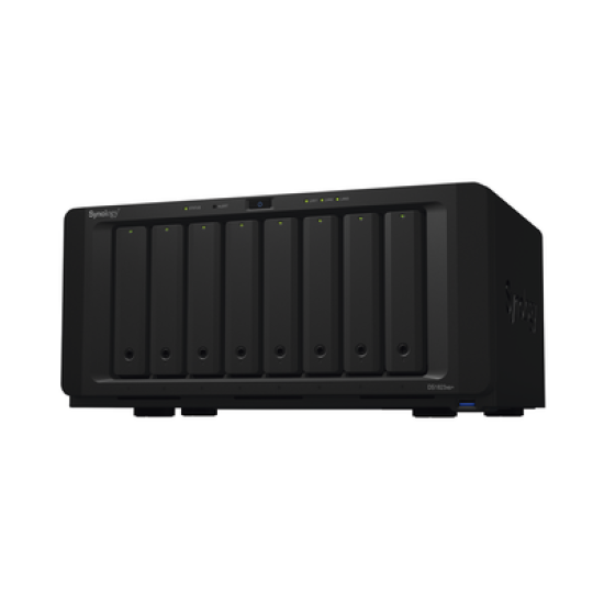 Servidor NAS de escritorio con 8 bahías / Expansible a 18 bahías / Hasta 256 TB / 8GB de RAM