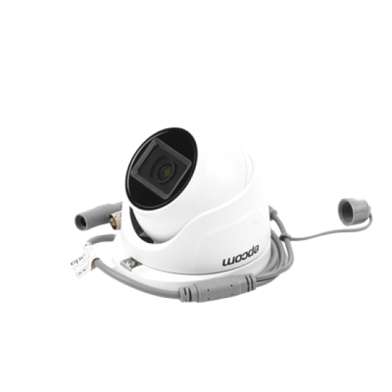 Turret TURBOHD 5 Megapixel / Lente 2.8 mm / 30 mts IR EXIR  / Exterior IP67 / Metal / 4 en 1 / dWDR