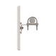 Antena Tipo Panel 2400 MHz, Apertura H/V (18º), Ganancia 20 dBi, Dimensiones 30 x 30 4.5 cm, Conector N- Hembra, Para exterior 